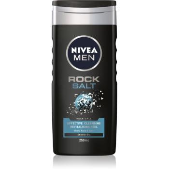 Nivea Men Rock Salt tusfürdő gél arcra, testre és hajra 250 ml