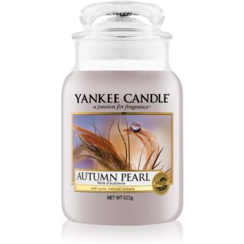 Yankee Candle Autumn Pearl illatos gyertya Classic közepes méret 623 g