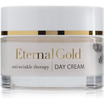 Organique Eternal Gold Anti-Wrinkle Therapy ráncellenes nappali krém száraz és érzékeny bőrre 50 ml