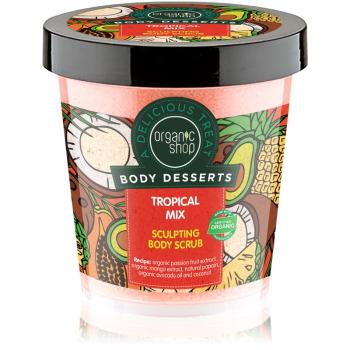 Organic Shop Body Desserts Tropical Mix karcsúsító test peeling 450 ml