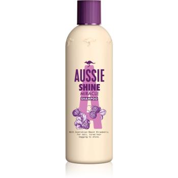 Aussie Shine Miracle hidratáló sampon a fénylő és selymes hajért 300 ml