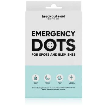 My White Secret Breakout + Aid Emergency Dots helyi ápolás pattanások ellen az arcra, dekoltázsra és hátra Aloe Vera tartalommal