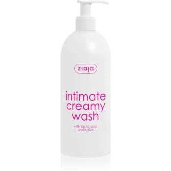 Ziaja Intimate Creamy Wash gyengéd gél az intim higiéniához s kyselinou mléčnou 500 ml