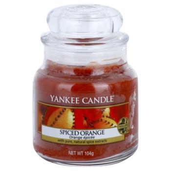 Yankee Candle Spiced Orange illatos gyertya Classic közepes méret 104 g
