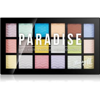 Barry M Paradise szemhéjfesték paletta 18 x 0.9 g