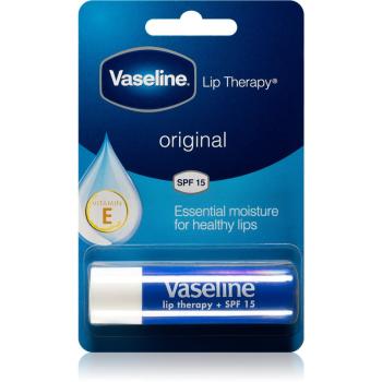 Vaseline Lip Therapy Original tápláló ajak balzsam SPF 15 4 g
