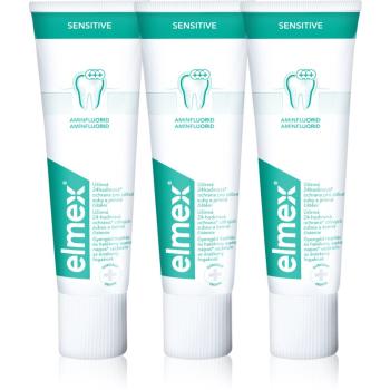 Elmex Sensitive paszta érzékeny fogakra 3x75 ml