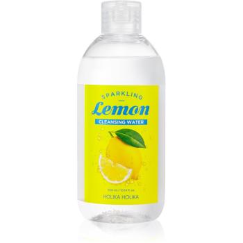 Holika Holika Sparkling Lemon tisztító víz a zsíros és problémás bőrre termálvízzel 300 ml