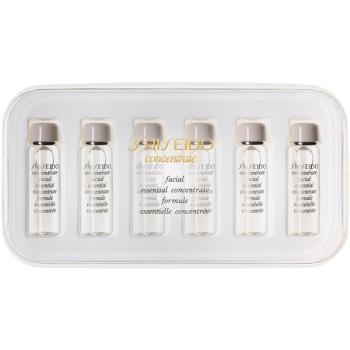Shiseido Concentrate Facial Essential intenzíven hidratáló koncentrátum fiatalító hatással 6 x 5 ml