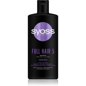 Syoss Full Hair 5 sampon a gyenge hajra 440 ml