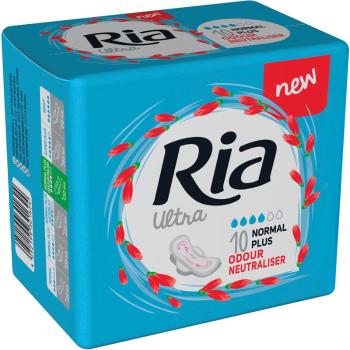 Ria Ultra Normal Plus Odour Neutraliser egészségügyi betétek 10 db