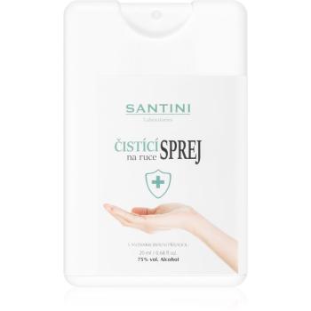 SANTINI Cosmetic Santini spray kéztisztító spray antimikrobiális összetevővel 20 ml