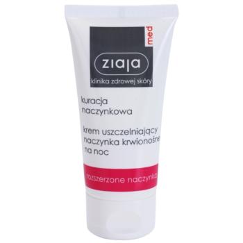 Ziaja Med Capillary Care éjszakai erősítő krém a hajszálerek kialakulása és elpattanása ellen 50 ml