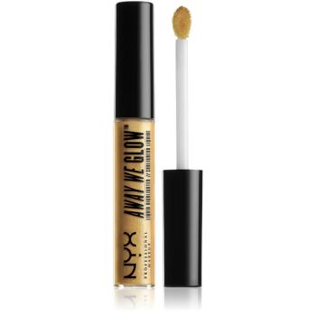 NYX Professional Makeup Away We Glow folyékony bőrélénkítő árnyalat 03 Golden Hour 6.8 ml