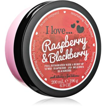 I love... Strawberries & Cream testvaj Raspberry & Blackberry 200 ml