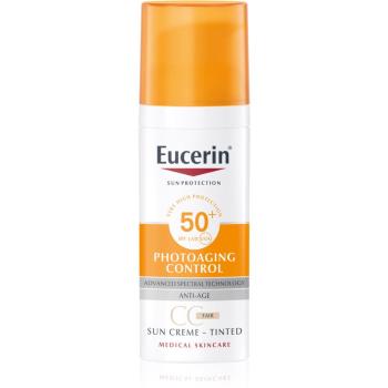 Eucerin Sun Photoaging Control CC napvédő krém SPF 50+ árnyalat Fair 50 ml