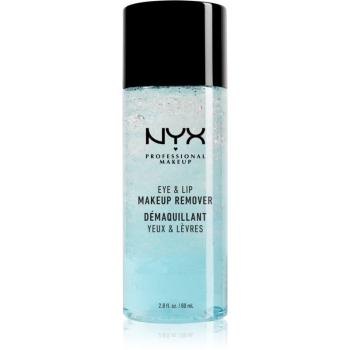 NYX Professional Makeup Eye & Lip Makeup Remover szem és szájlemosó 80 ml