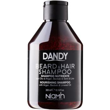 DANDY Beard & Hair Shampoo sampon hajra és szakállra 300 ml