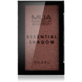 MUA Makeup Academy Essential gyöngyházas szemhéjfestékek árnyalat Bark 2.4 g