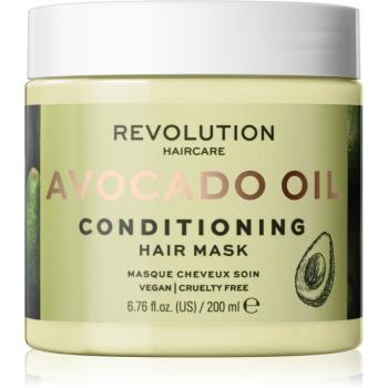 Revolution Haircare Hair Mask Avocado haj maszk a táplálásért és hidratálásért 200 ml