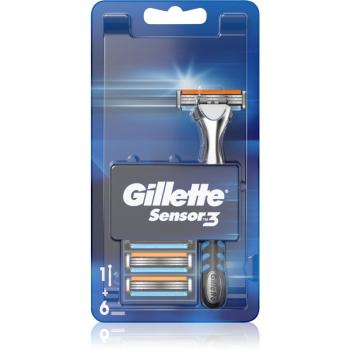 Gillette Sensor 3 borotva + tartalék pengék 6 db