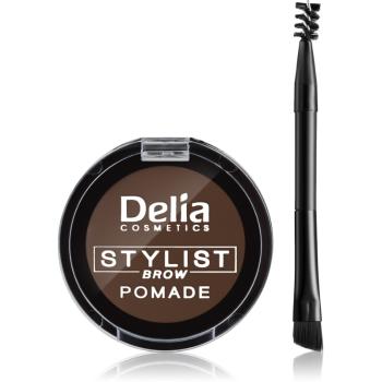 Delia Cosmetics Eyebrow Expert szemöldök pomádé árnyalat Dark Brown