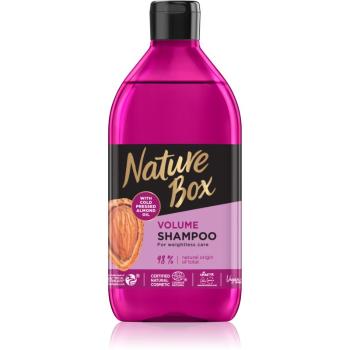 Nature Box Almond sampon a dús hajért a sűrű hajért 385 ml