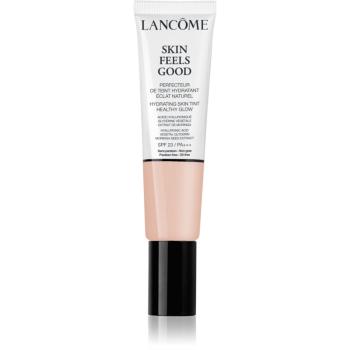 Lancôme Skin Feels Good természetes hatású make-up hidratáló hatással árnyalat 010C Cool Porcelaine 32 ml