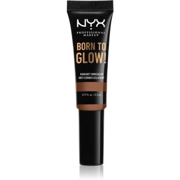 NYX Professional Makeup Born To Glow élénkítő korrektor árnyalat Warm Caramel 5.3 ml