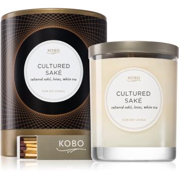 KOBO Filament Cultured Saké illatos gyertya 312 g