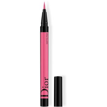 DIOR Diorshow On Stage Liner szemhéjtus tollban vízálló árnyalat 851 Matte Pink 0.55 ml