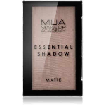 MUA Makeup Academy Essential matt szemhéjfestékek árnyalat Mushroom 2.4 g