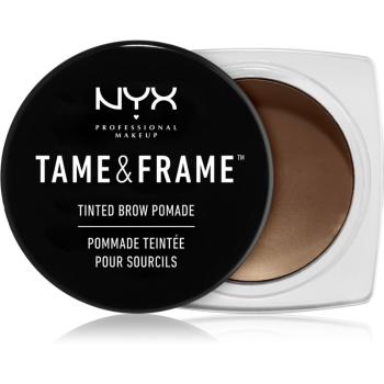 NYX Professional Makeup Tame & Frame Brow szemöldök pomádé árnyalat 02 Chocolate 5 g