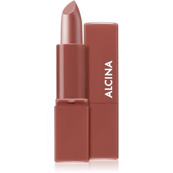 Alcina Pure Lip Color krémes rúzs árnyalat 02 Warm Sienna