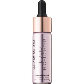 Makeup Revolution Liquid Highlighter folyékony bőrélénkítő árnyalat Liquid Ethereal 18 ml