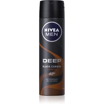 Nivea Men Deep izzadásgátló spray uraknak Black Carbon Espresso 150 ml