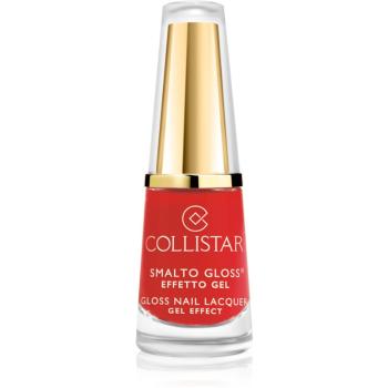 Collistar Gloss Nail Lacquer Gel Effect körömlakk árnyalat 543 Energy Orange 6 ml