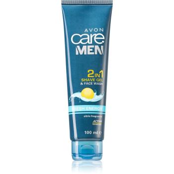 Avon Care Men nyugtató borotválkozó gél 2 az 1-ben 100 ml