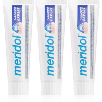 Meridol Parodont Expert fogkrém fogínyvérzés és fogágybetegség ellen 3 x 75 ml