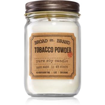 KOBO Broad St. Brand Tobacco Powder illatos gyertya (Apothecary) 360 g