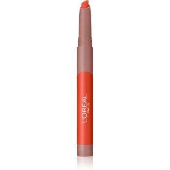 L’Oréal Paris Infallible Matte Lip Crayon rúzsceruza matt hatással árnyalat 103 Maple Dream 2.5 g
