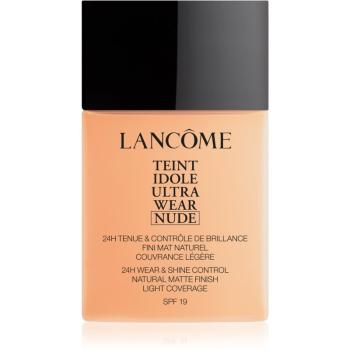 Lancôme Teint Idole Ultra Wear Nude könnyű mattító make-up árnyalat 024 Beige Vanille 40 ml