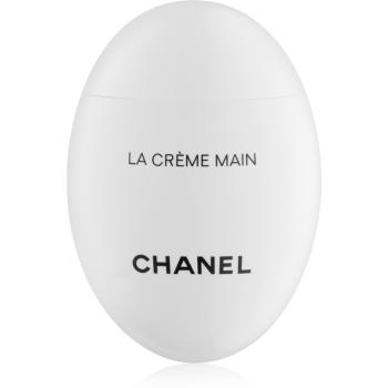 Chanel La Crème Main hidratáló krém kézre és körmökre bőrvilágosító hatással 50 ml