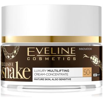 Eveline Cosmetics Exclusive Snake Luxus bőrfiatalító krém 50+ 50 ml