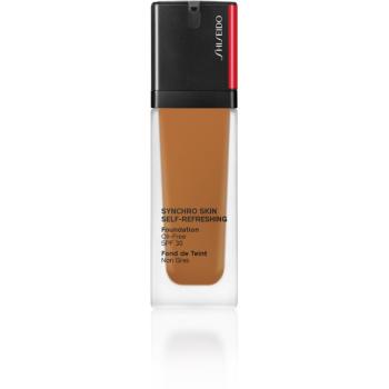 Shiseido Synchro Skin Self-Refreshing Foundation hosszan tartó make-up SPF 30 árnyalat 440 Amber 30 ml