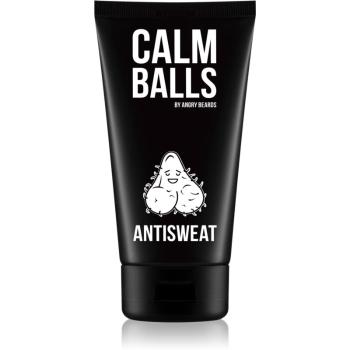 Angry Beards Antisweat Calm Balls felfrissítő dezodor az intim részekre uraknak 150 ml