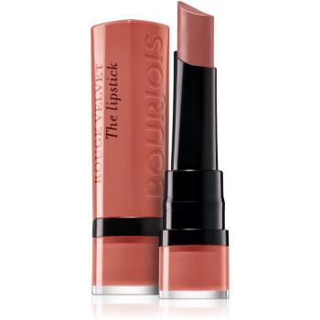 Bourjois Rouge Velvet The Lipstick mattító rúzs árnyalat 15 Peach Tatin 2.4 g