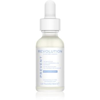 Revolution Skincare Super Salicylic 1% Salicylic Acid & Marshmallow Extract pórusösszehúzó szérum a fekete pontok eltávolítására 30 ml