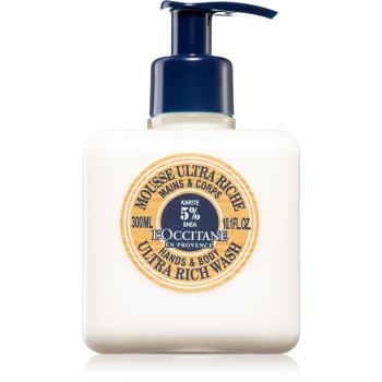 L’Occitane Karité Hands & Body Ultra Rich Wash folyékony szappan kézre és testre 300 ml