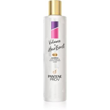 Pantene Volume + Hair Boost sampon dúsító hatással a sérült, töredezett hajra 250 ml